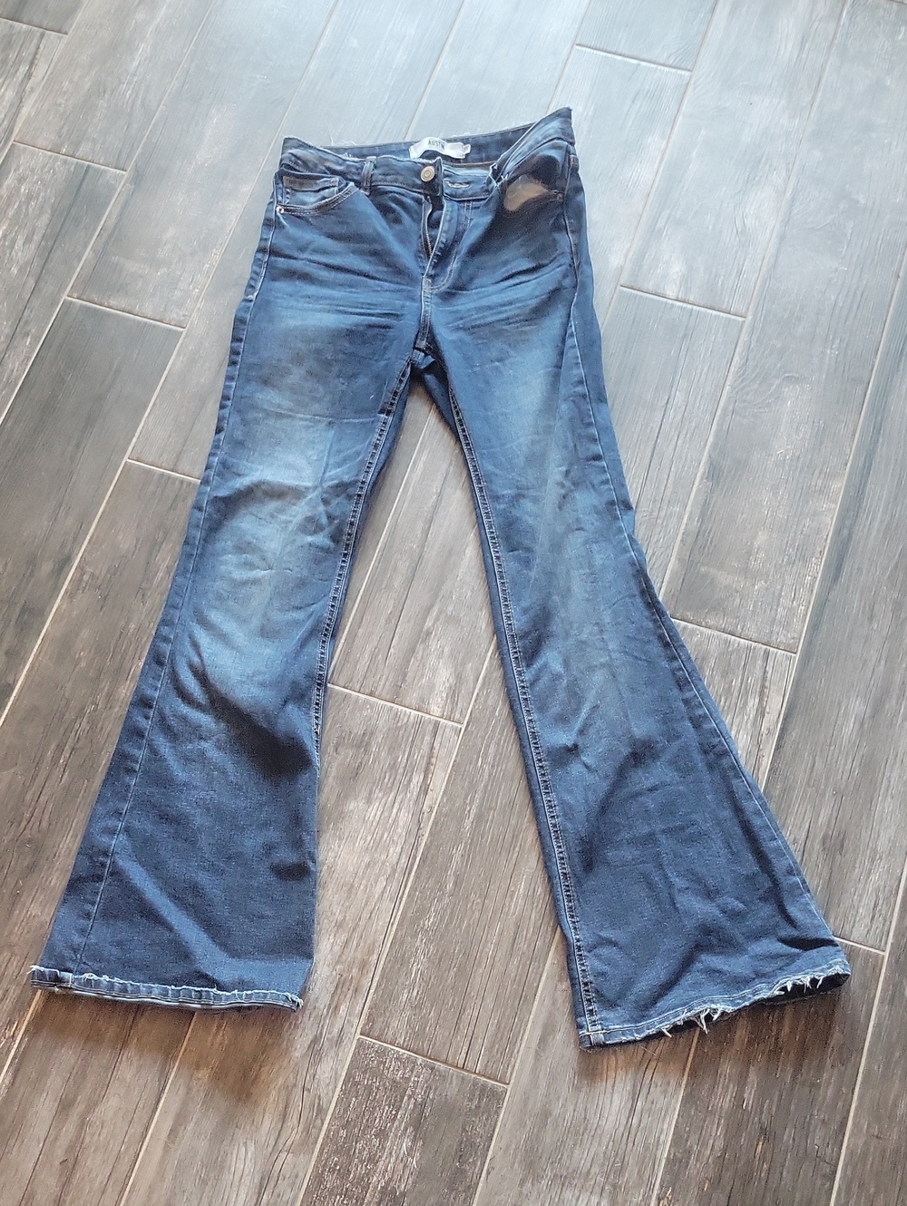 Blue Women's Flared Jeans
